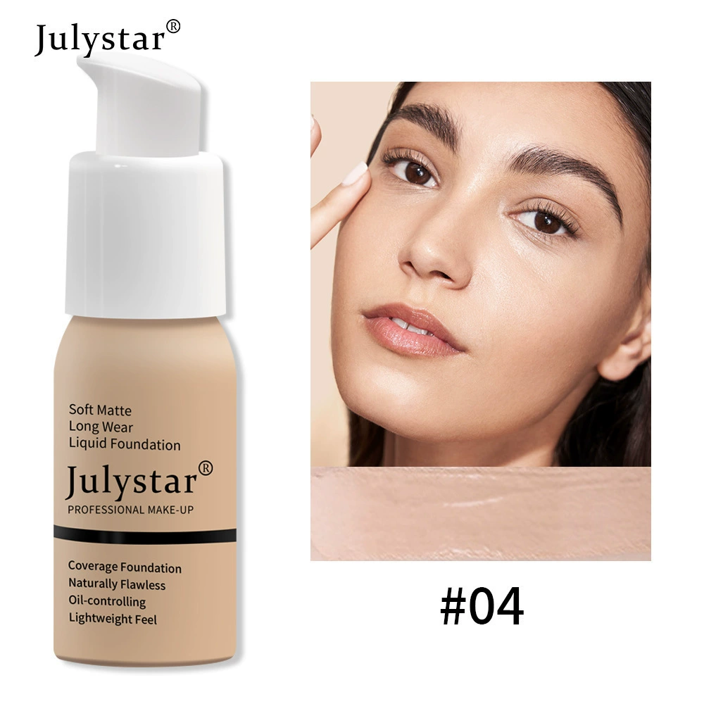 Oil control foundation make-up foundation make-up foundation cream concealer long-lasting makeup liquid foundation - Image 5