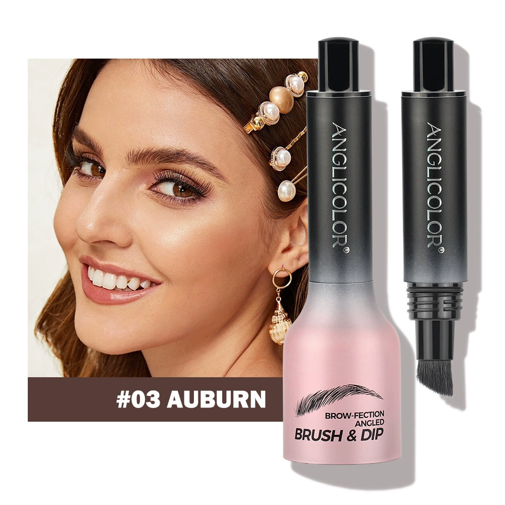 Explosive eyebrow dye upgraded version press type fine brush head waterproof non smudging wild eyebrow pencil - Image 4
