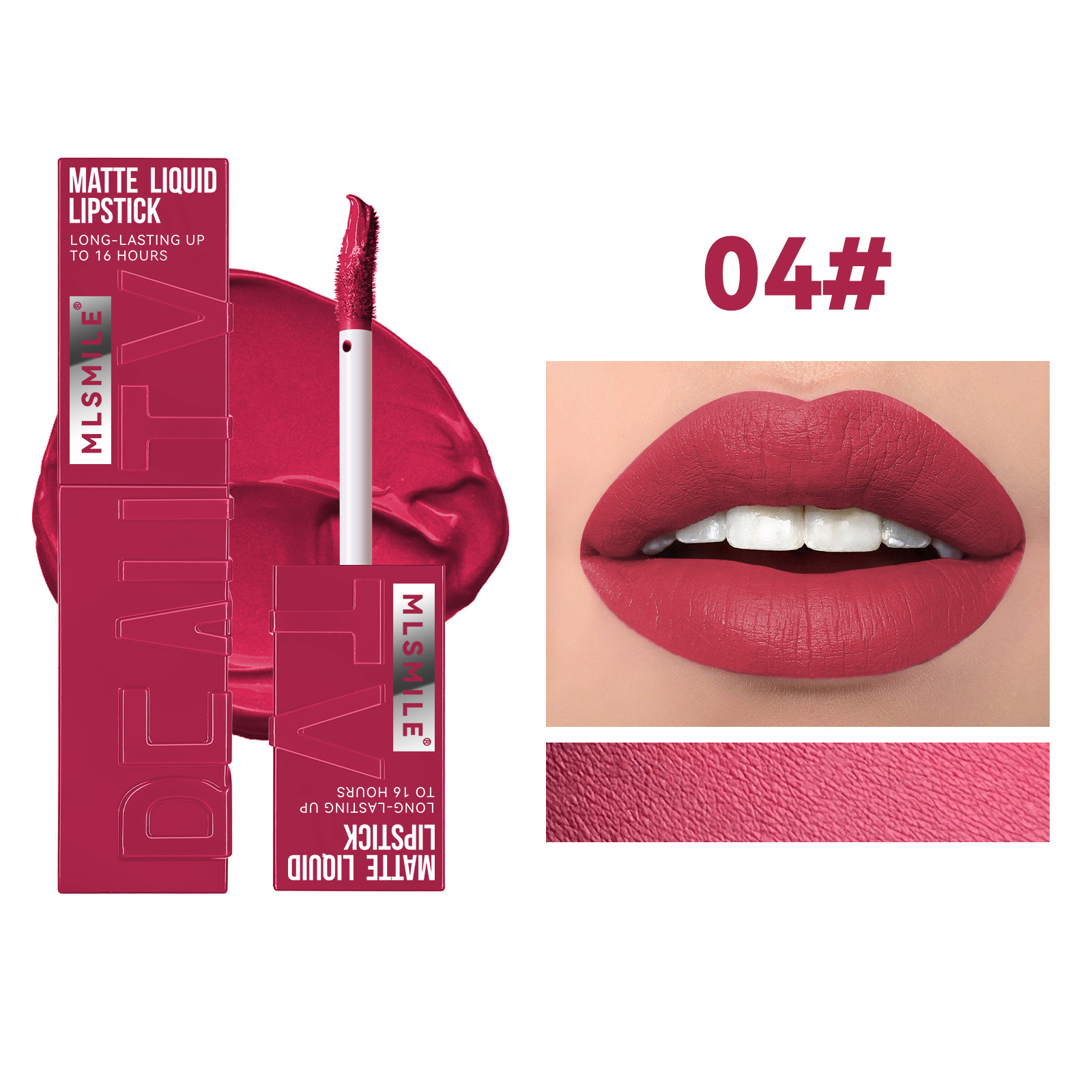 Matte matte finish Liquid lipstick smudge-proof velvet lip gloss colorfast - Image 8
