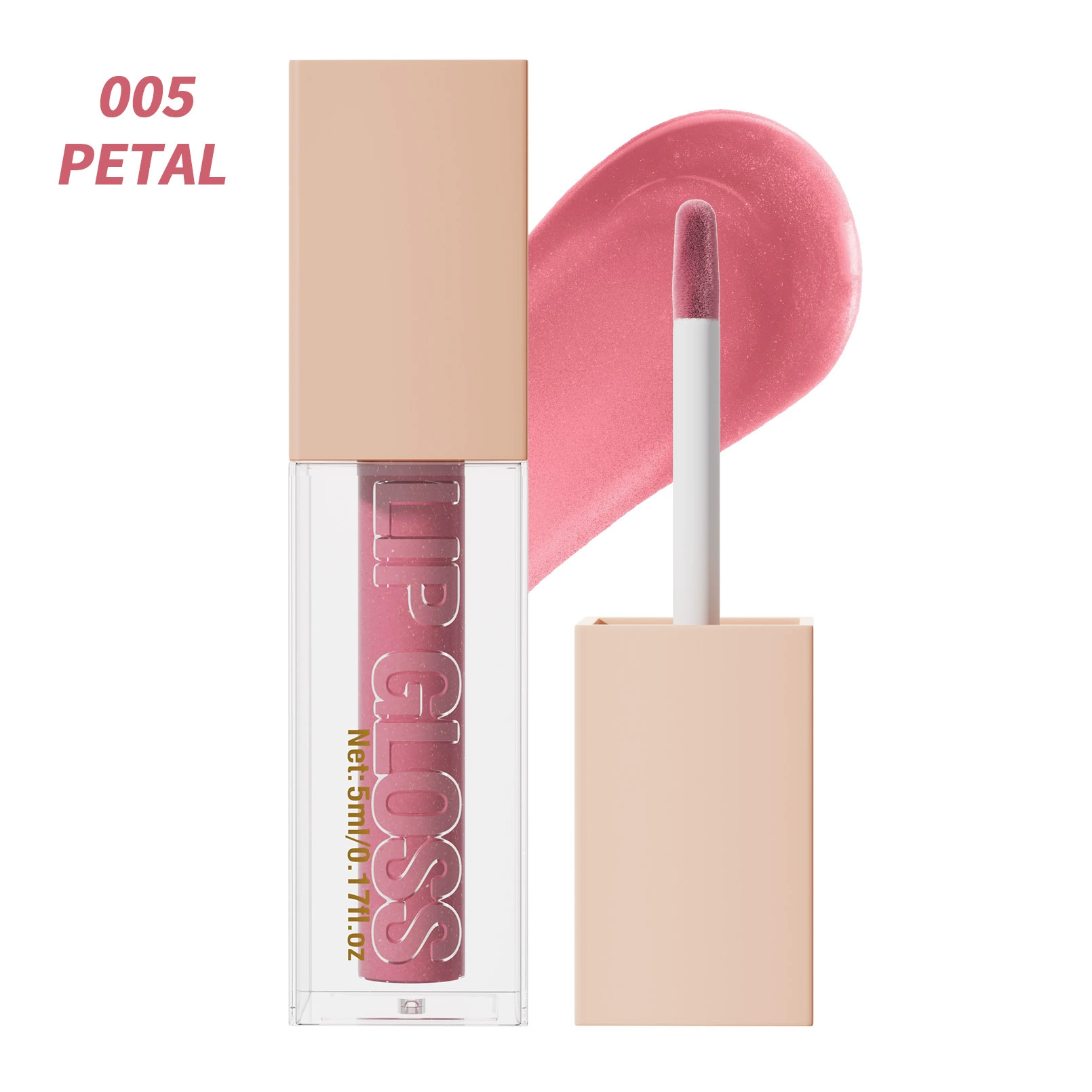 Eight color mirror water gloss lip gloss moisturizing fine shimmering pearl lip gloss - Image 5