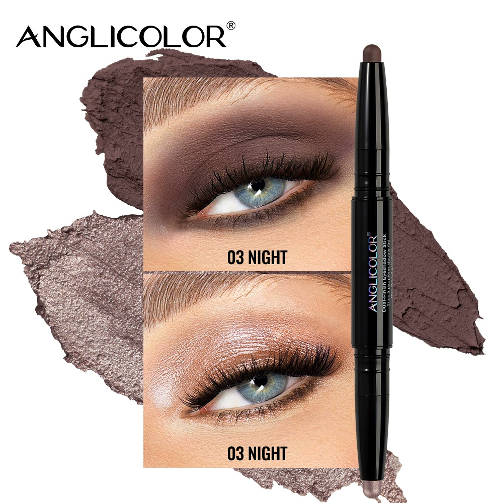 Head eye shadow Stick Pearlescent Matte Lasting Color Rendering Waterproof Sweat proof - Image 4