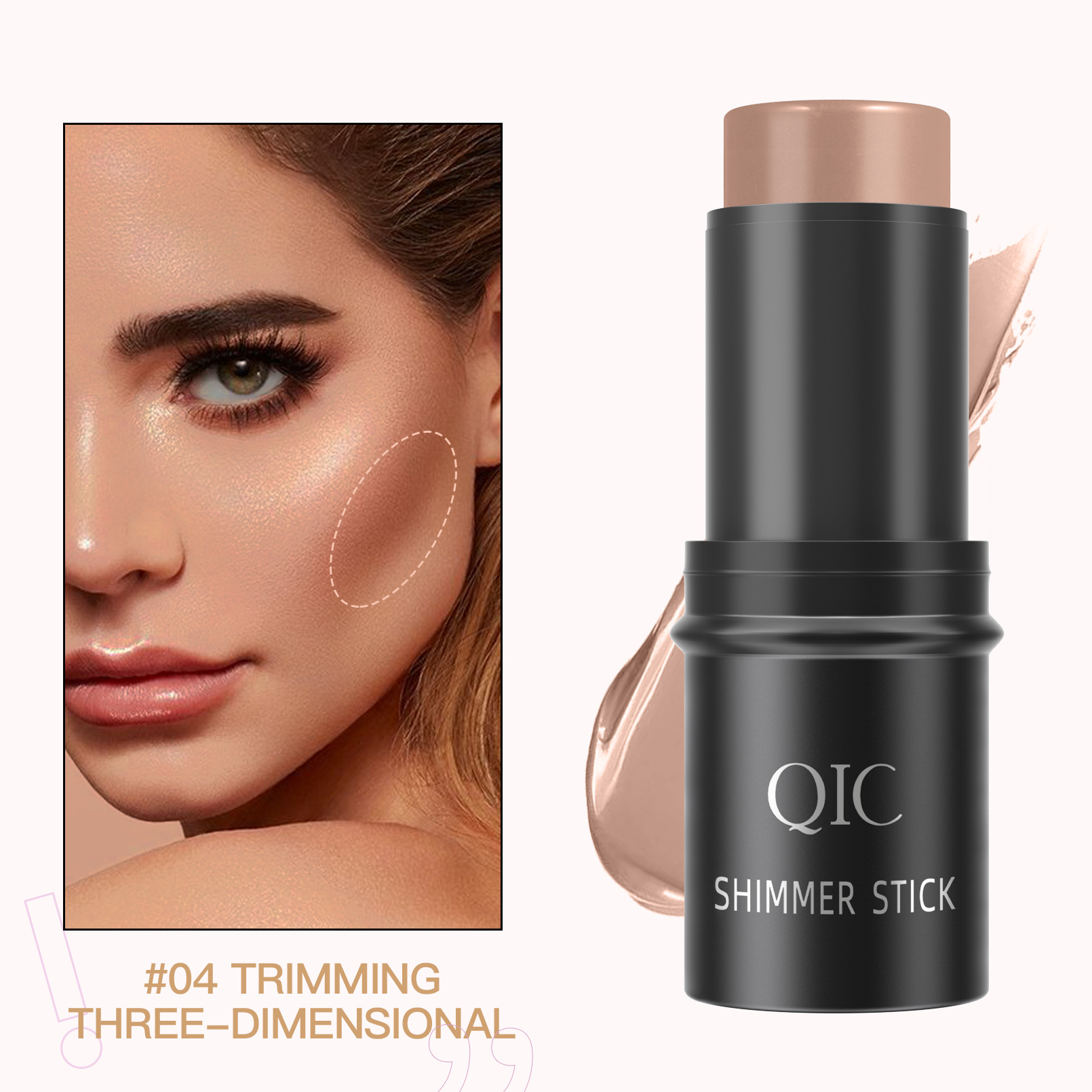 Makeup stick high light powder blusher repair stick shadow contour stick - Image 8