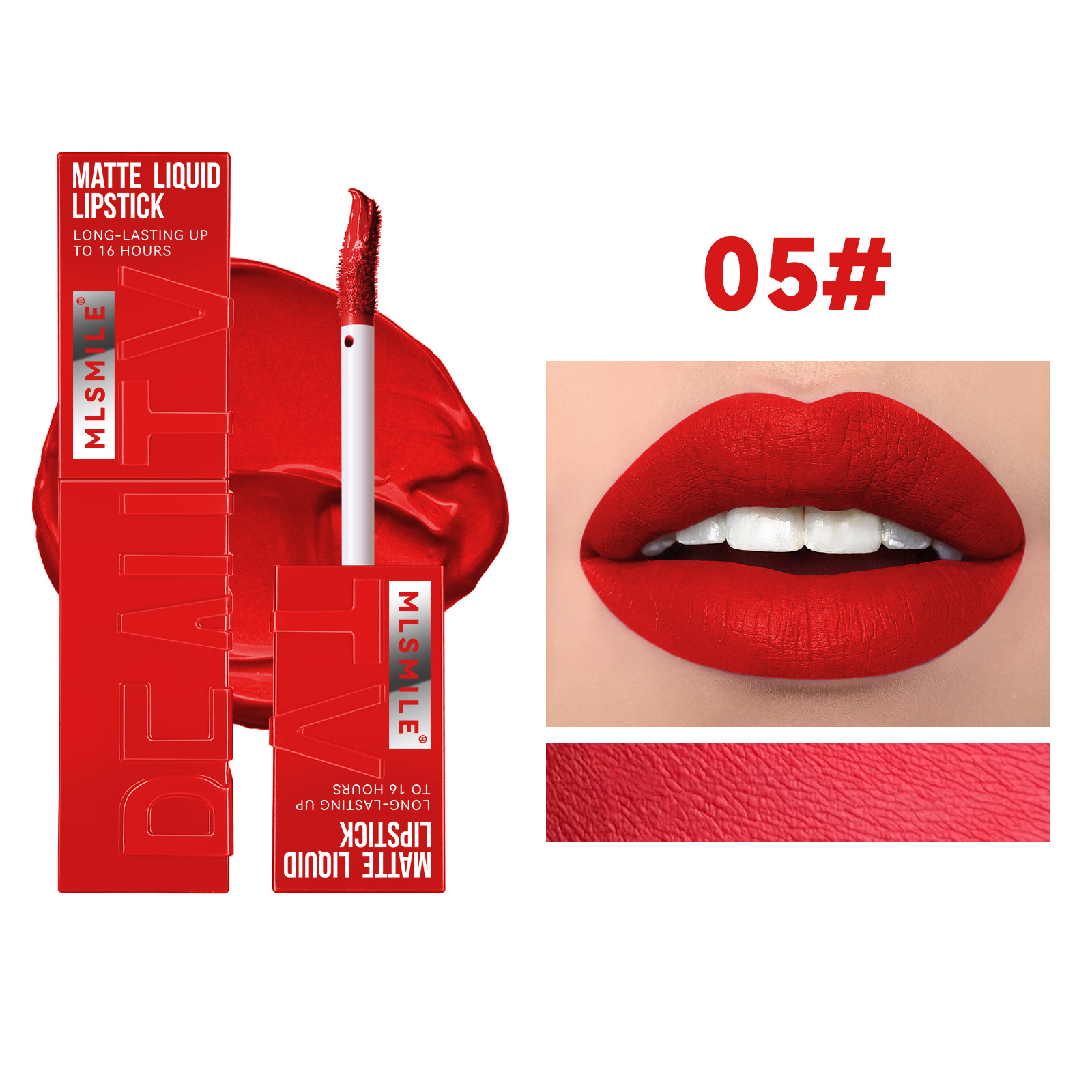 Matte matte finish Liquid lipstick smudge-proof velvet lip gloss colorfast - Image 9