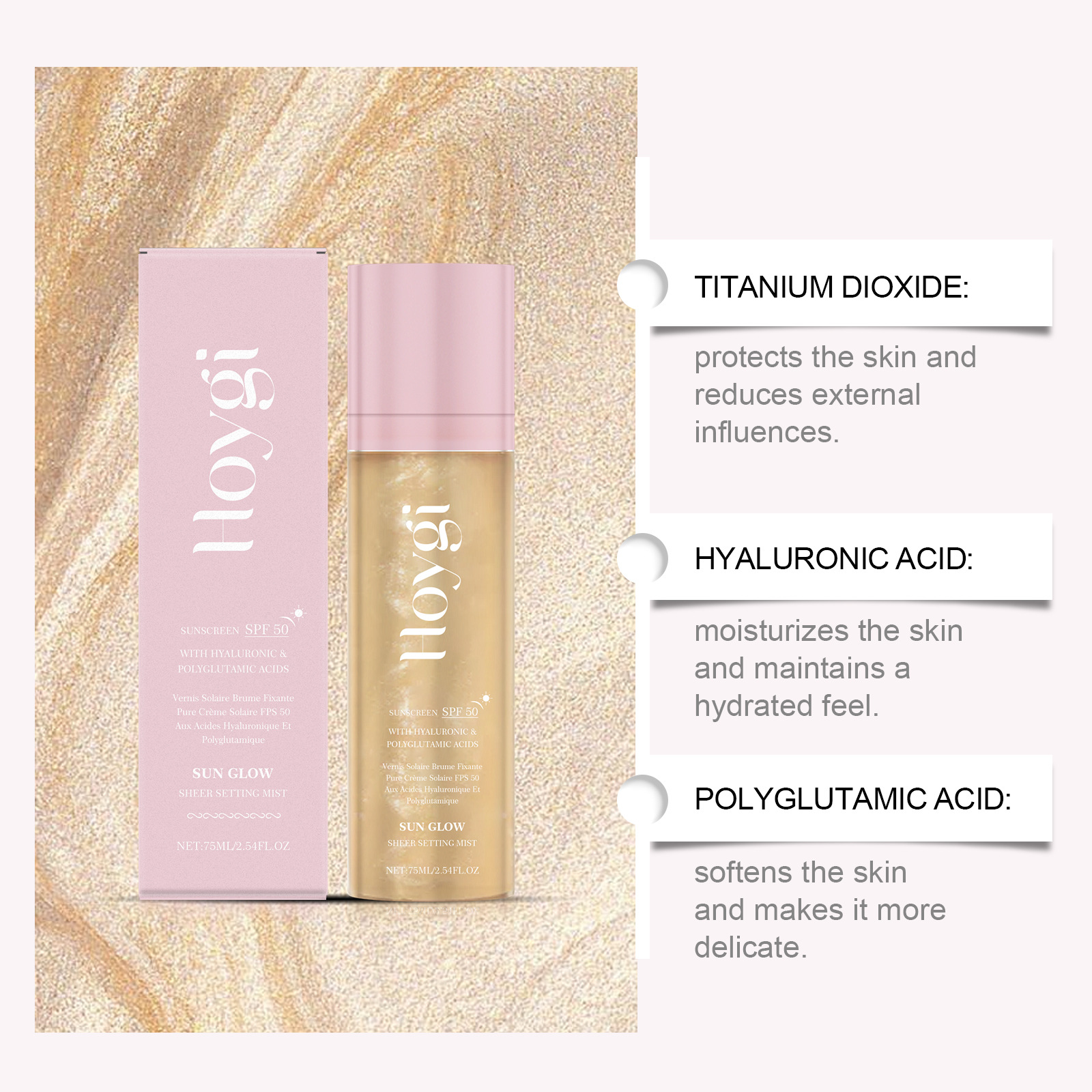 Set makeup moisturizing isolating spray light transparent matte natural fog anti rubbing isolating spray - Image 6