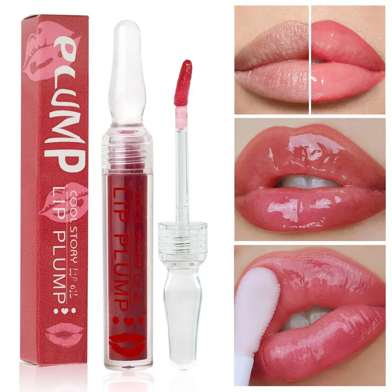 Crystal Mirror Jelly Lip Gloss, Lip Oil, Non Stick To The Cup, Not Easy To Fade, Lip Gloss, Water Gloss - Image 4