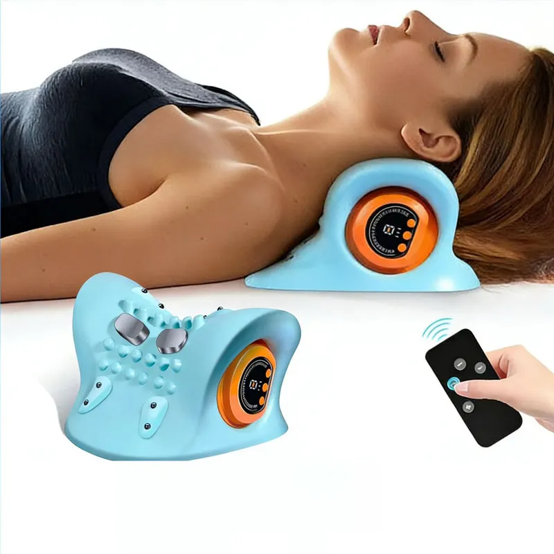 Shoulder And Neck Massager Portable Car For Home Use Kneading Neck EMS Hot Compress?