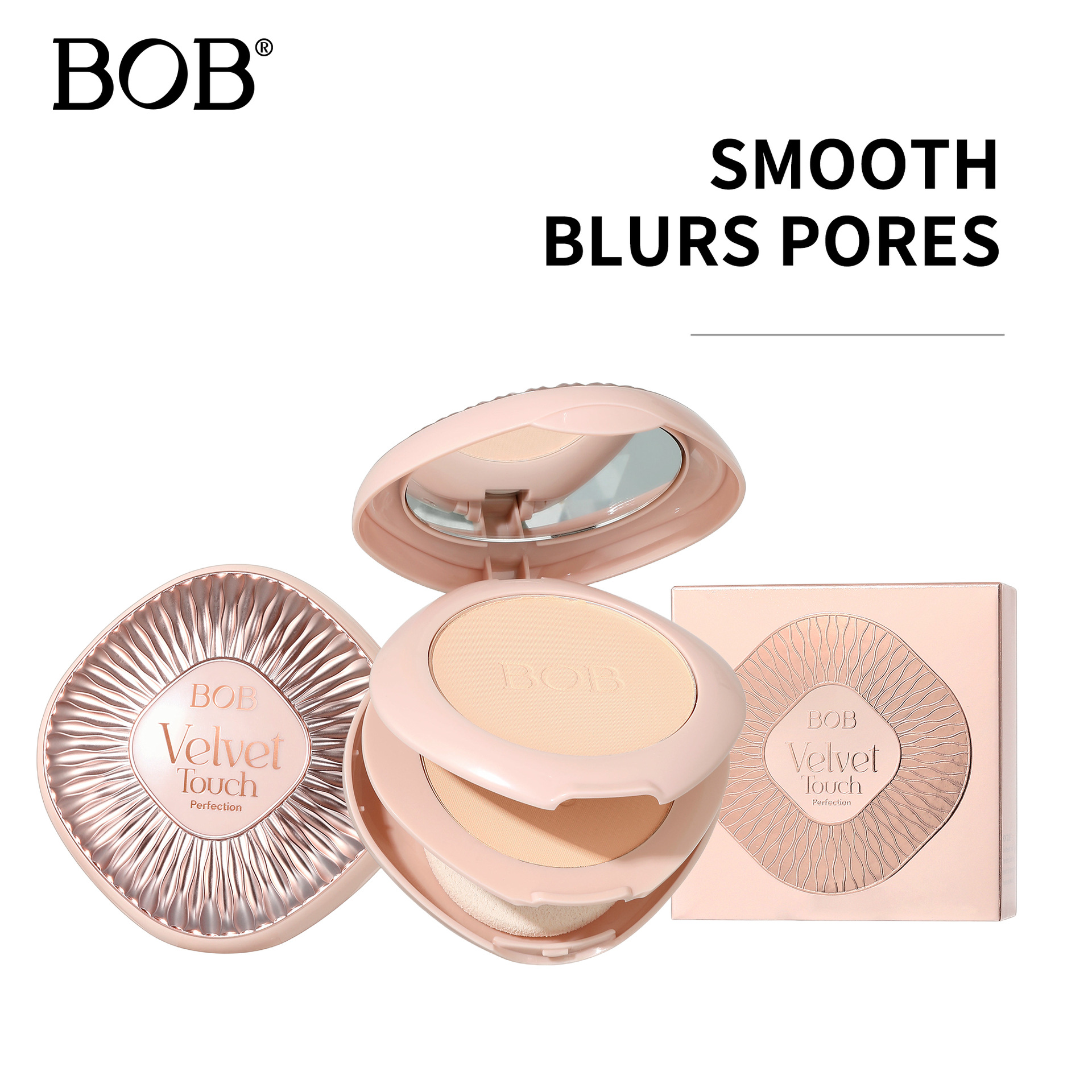 Velvet soft burnt powder concealer durable oil control delicate non sticking powder double layered two in one certain makeup powder - Image 4