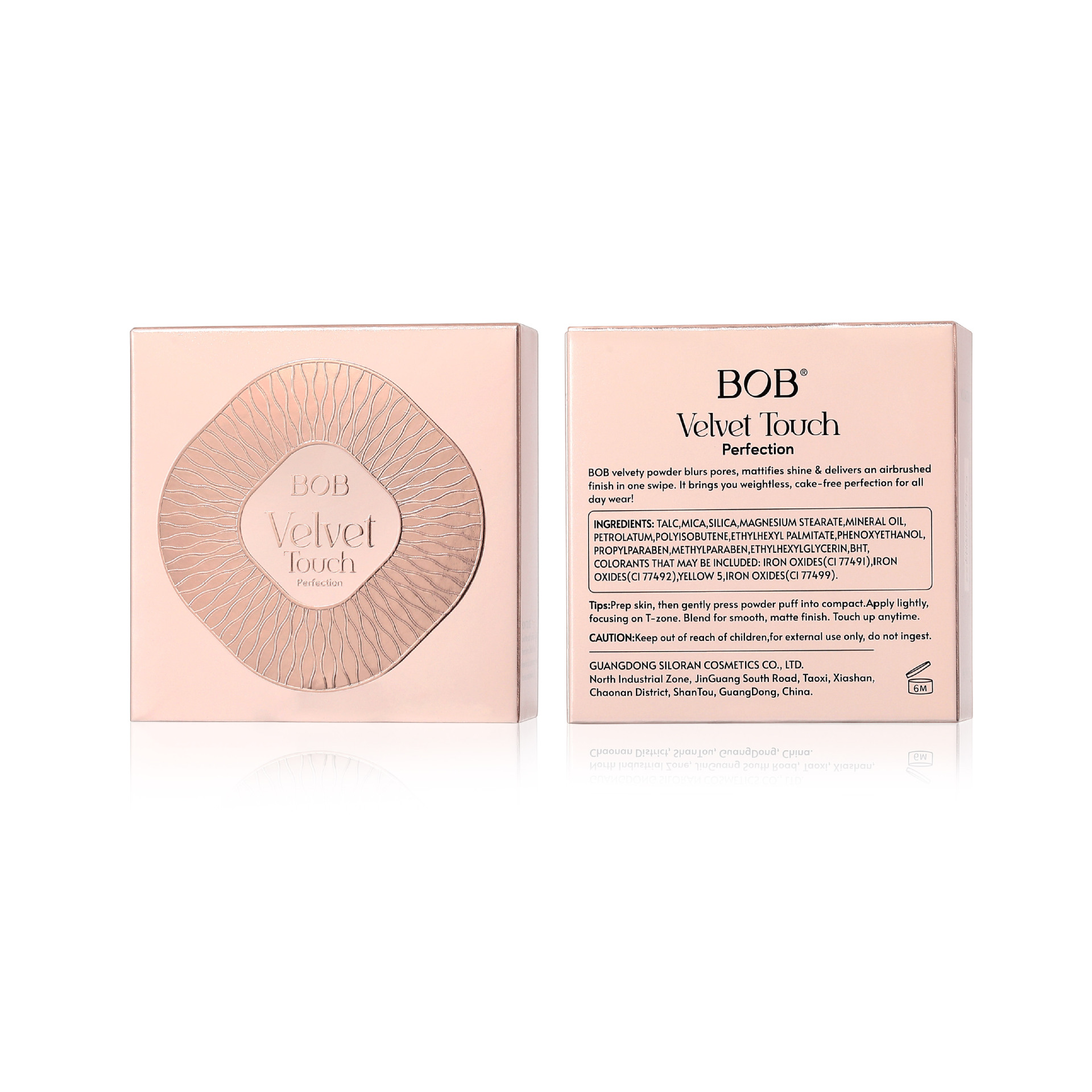 Velvet soft burnt powder concealer durable oil control delicate non sticking powder double layered two in one certain makeup powder - Image 7