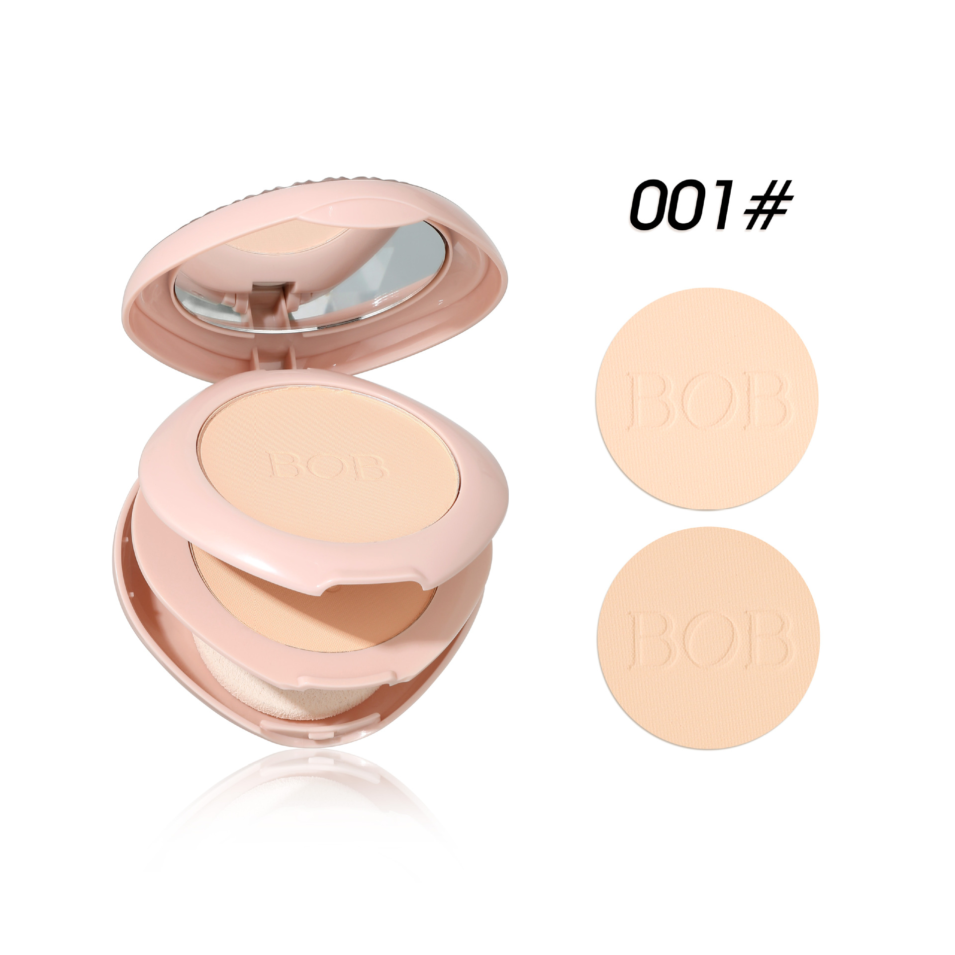 Velvet soft burnt powder concealer durable oil control delicate non sticking powder double layered two in one certain makeup powder - Image 5
