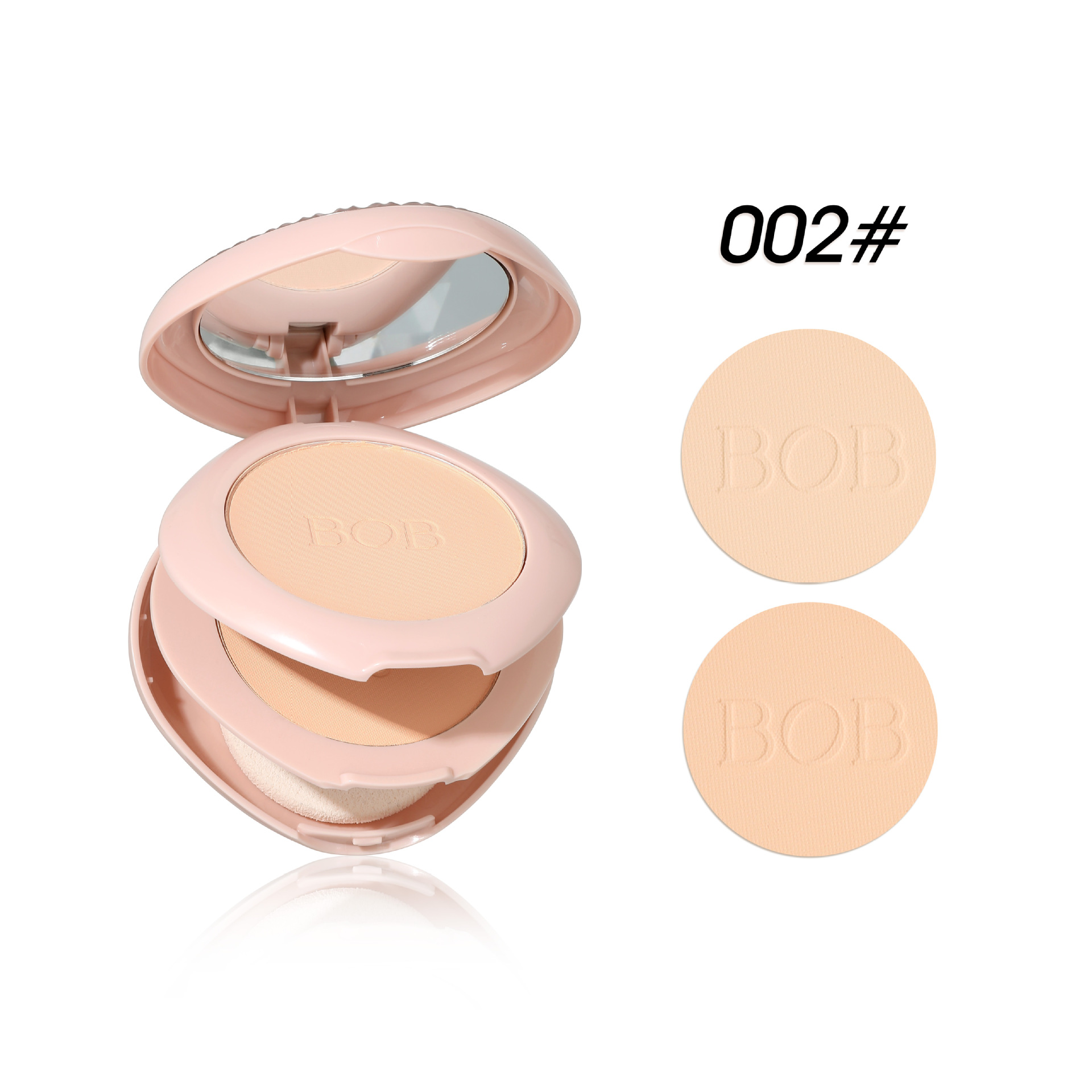 Velvet soft burnt powder concealer durable oil control delicate non sticking powder double layered two in one certain makeup powder - Image 6